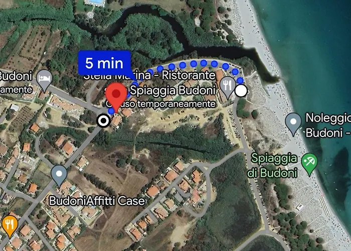 Casa de Férias Trilo 350m Dalla Vista Mare Budoniaffitti Budoni